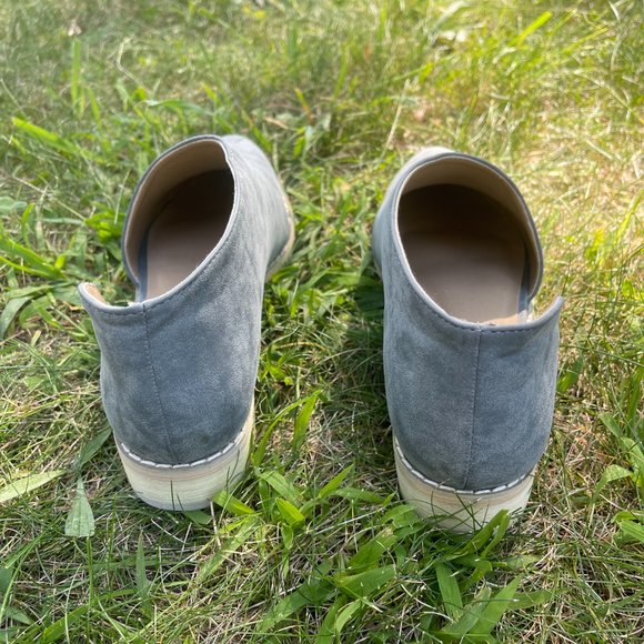 JG Open side Faux Suede Shoes - Picture 5 of 6